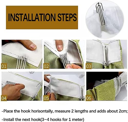 Miniatura 6 de Cortina gruesa súper suave, con aislamiento térmico y oscurecimiento de ruido, ideal para sala de estar, dormitorio, habitación de niños, cuarto de