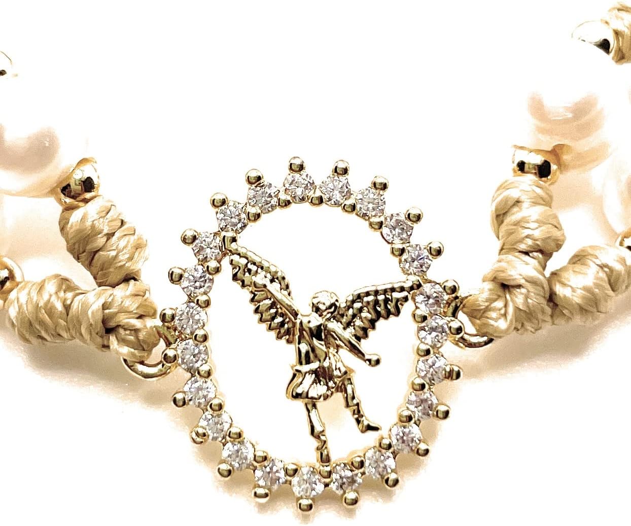 Saint Michael the Archangel Bracelet, San Miguel Bracelet, Archangel Bracelet, Religious Bracelets, Bracelets for Women, Archangel Michael Bracelet, Catholic Bracelets for Women, St Michael Medal - Image 5