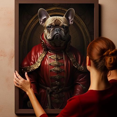 Miniatura 249 de Thuan Chow Chow Retrato de mascota con disfraz real de perro en un disfraz retrato de perro con vestimenta Retrato medieval de mascota retrato