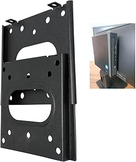Computer Wall Mout Mini PC VESA Mount TV Monitor Bracket Easy Desk Compatible