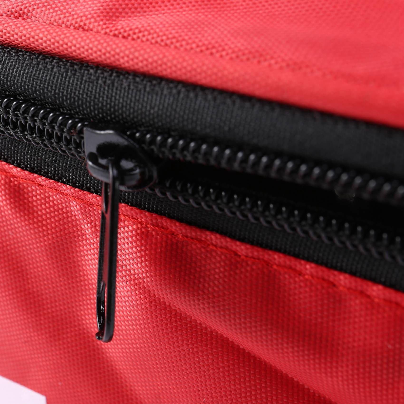 5 x kit de primeros auxilios al aire libre bolsa de camping bolsa de emergencia médica casa paquete rojo nylon llamativo símbolo bolsa