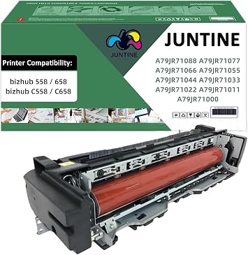 558 C558 658 C658 Fuser Unit Replacement for Konica Minolta A79JR71088 A79JR71077 A79JR71066 A79JR71055 A79JR71044 A79JR71033 A79JR71000 Used with bizhub 558 C558 658 C658 110V-250K