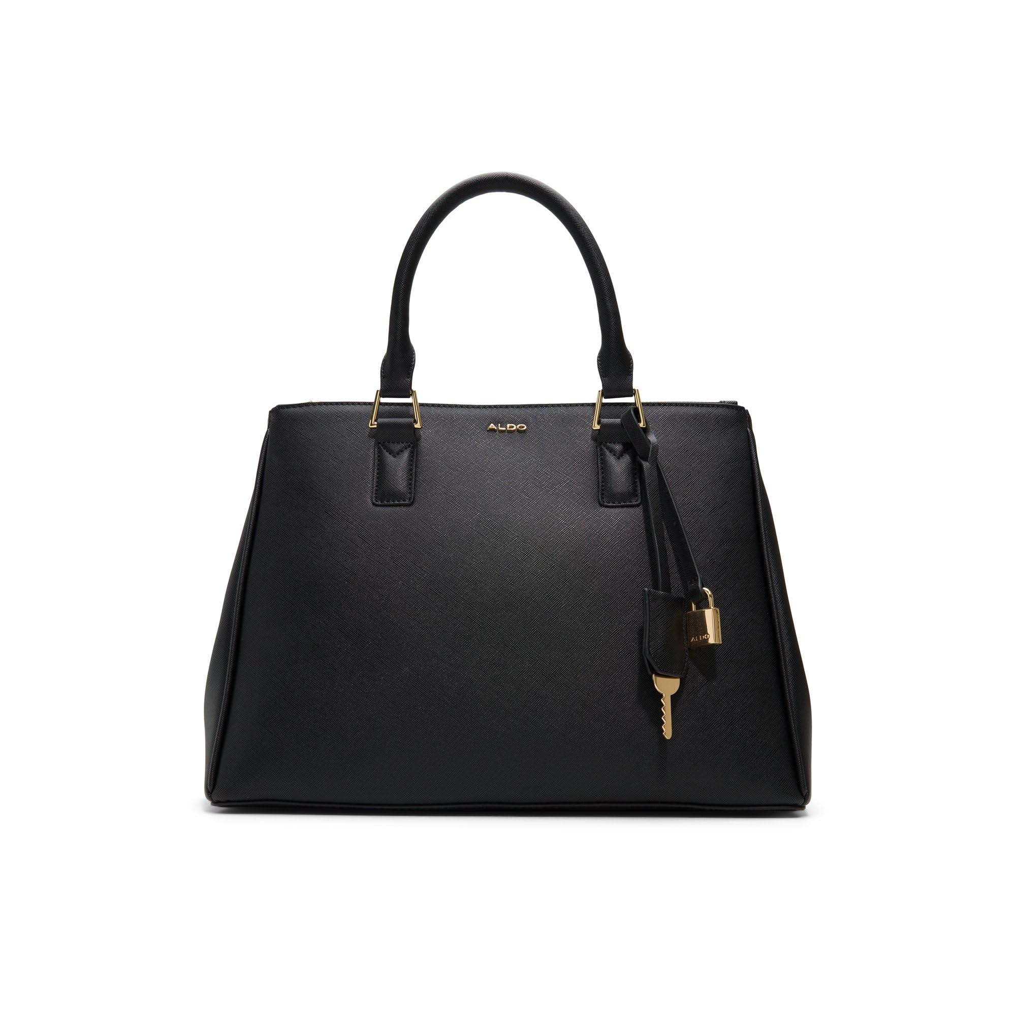 NANEVER Women's Black Satchel-image-28