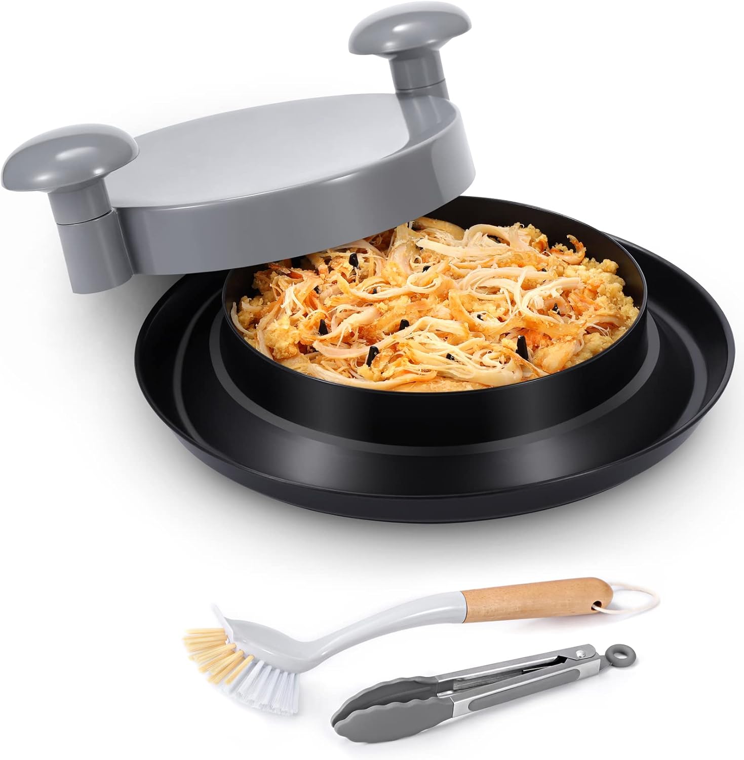 GIFTiz Chicken Shredder Tool Set, Large Meat Grinder Shred