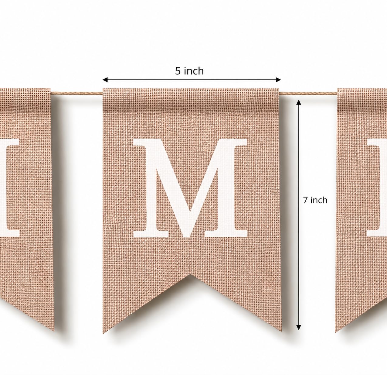 Kit de pancarta preimpresa: 97 banderas de arpillera con letras blancas, números y símbolos, pancarta personalizada reutilizable, haz tu propia pancarta personalizada para decoración estética de