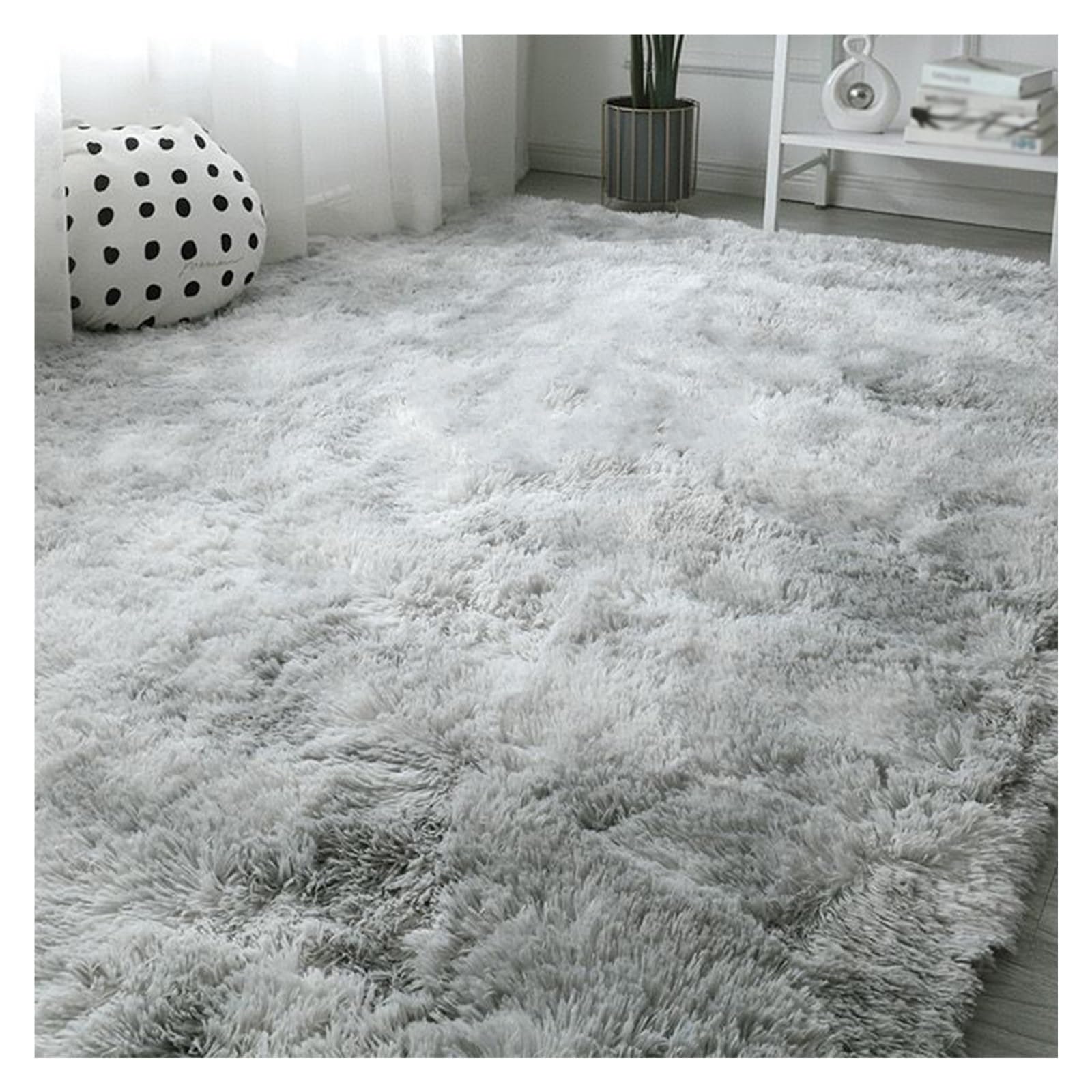 Tapis de chevet doux Vnook Shaggy pour chambre d'amis
