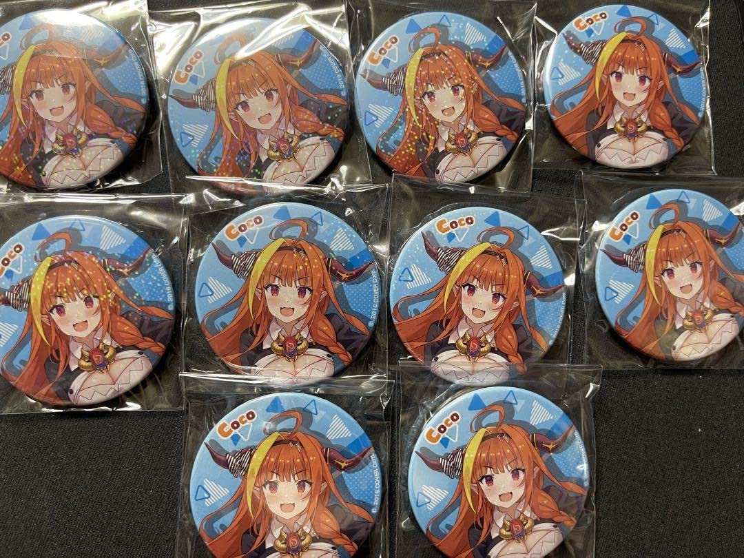 ホロライブ 桐生ココ フェスティバル 缶バッジ