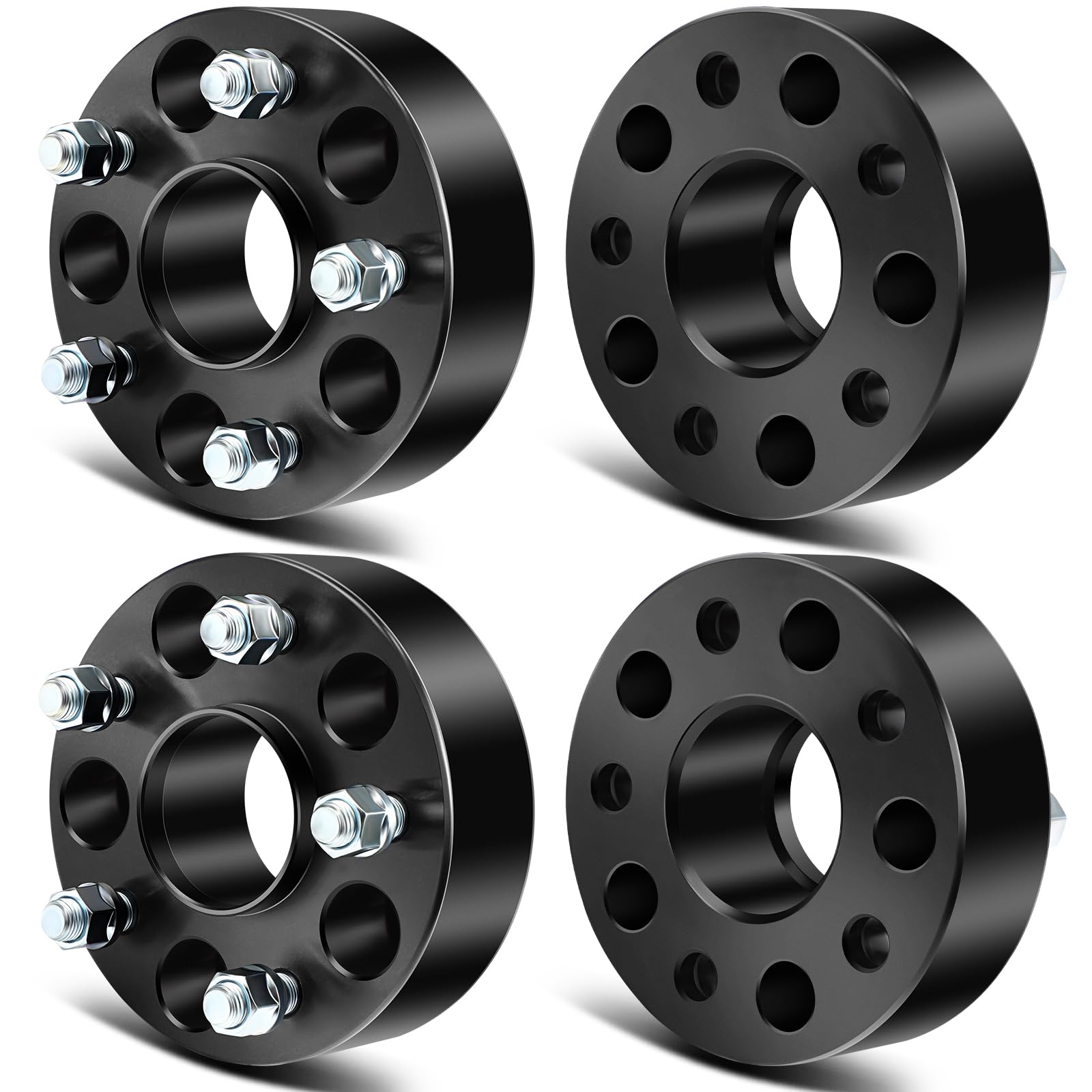 SCITOO 4pcs Wheel Spacers 2" 5x4.75 Bore 66.9mm Studs 14x1.5 5Lug Wheel Spacers Adapters Fit for for Chevrolet Equinox for Chevrolet for Malibu for Chevrolet Impala for Chevrolet Camaro