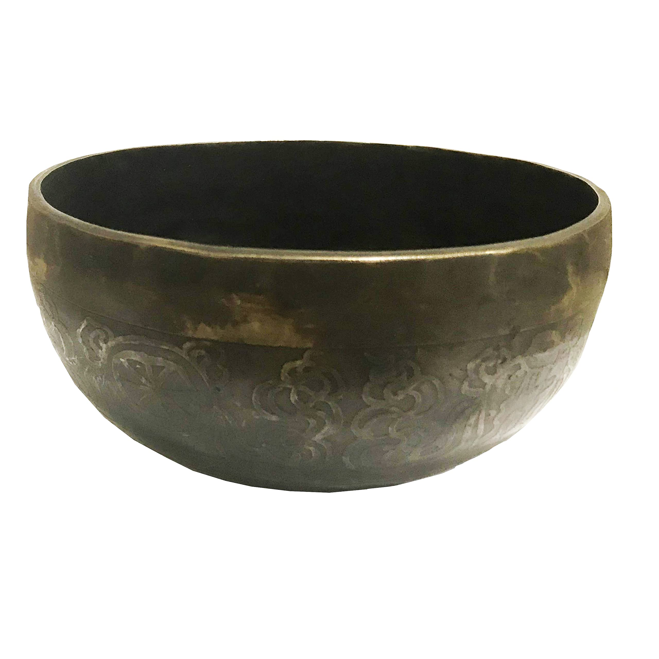 Heart Chakra Antique Hand Pounded Singing Bowl ~ Nepal [ 410 SB, 5.25 inch diameter]
