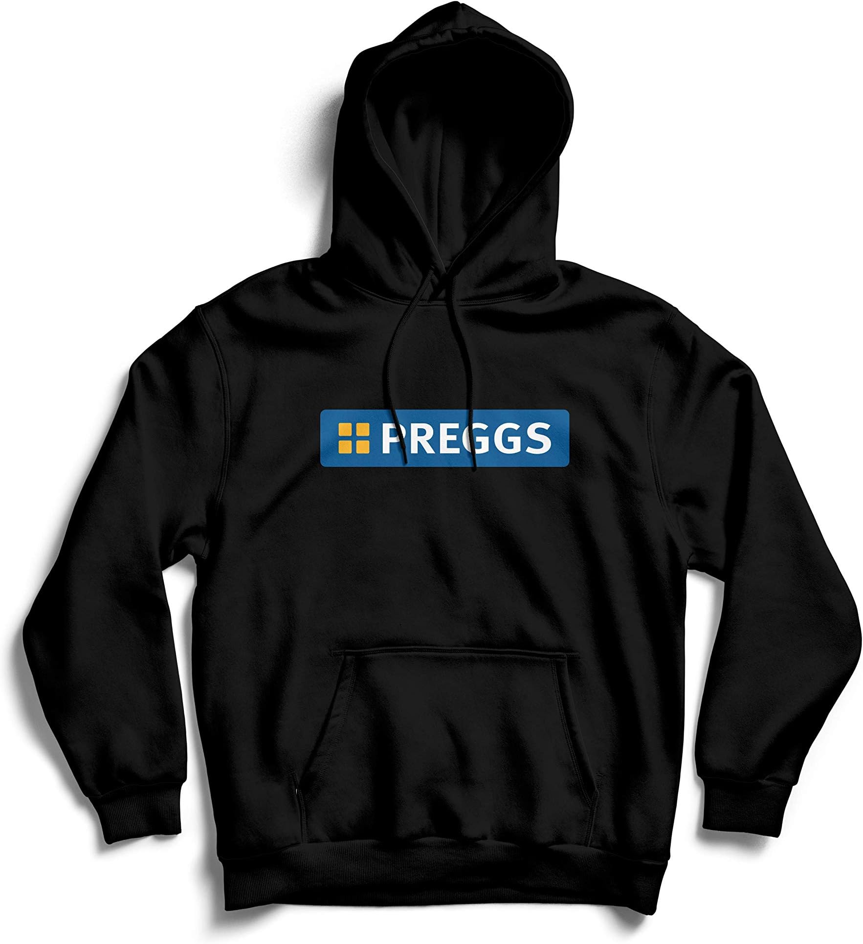 SmartyPants Preggs Pullover Hoodie - Funny Bun Oven Sausage Roll Mum to Be Baby Shower Mummy Pregnant Gift
