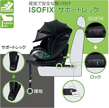Amazon | TOM'S ターンロング R129 リクライニング ISOFIX 40