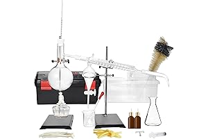 22-Piece Home Distiller Kit for Essential Oils, Moonshine, and Alcohol Distillation