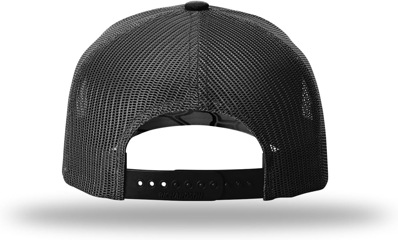Richardson 112 Five Panel Trucker Hat Snapback Cap Adjustable Baseball Hat Blank Hat Bulk Hats - Image 4