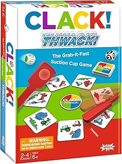 Clack! Thwack! – A Game by Amigo – 2-4 Players – Games for Family 15 Minutes of Gameplay – Games for Family Game Night – for Kids and Adults Ages 6+ - English Version
