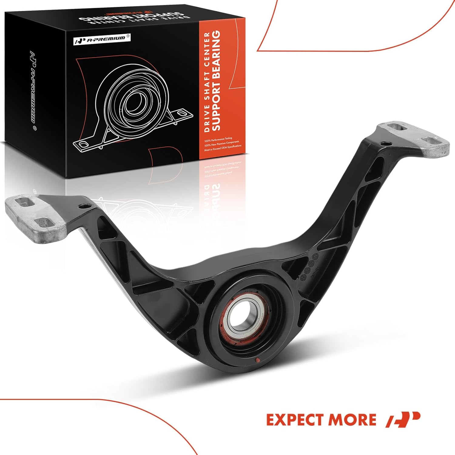 A-Premium Drive Shaft Center Support Bearing Compatible with Volkswagen Golf 2015-2019 & Audi A3 RS3 2017-2019, Driveshaft Carrier Bearing