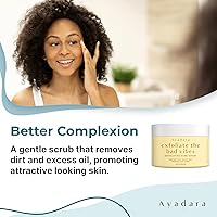 Vista 3 de Exfoliante exfoliante para acné, 4 onzas líquidas (4.0 fl oz), lavado facial exfoliante para acné, exfoliante facial natural para acné severo