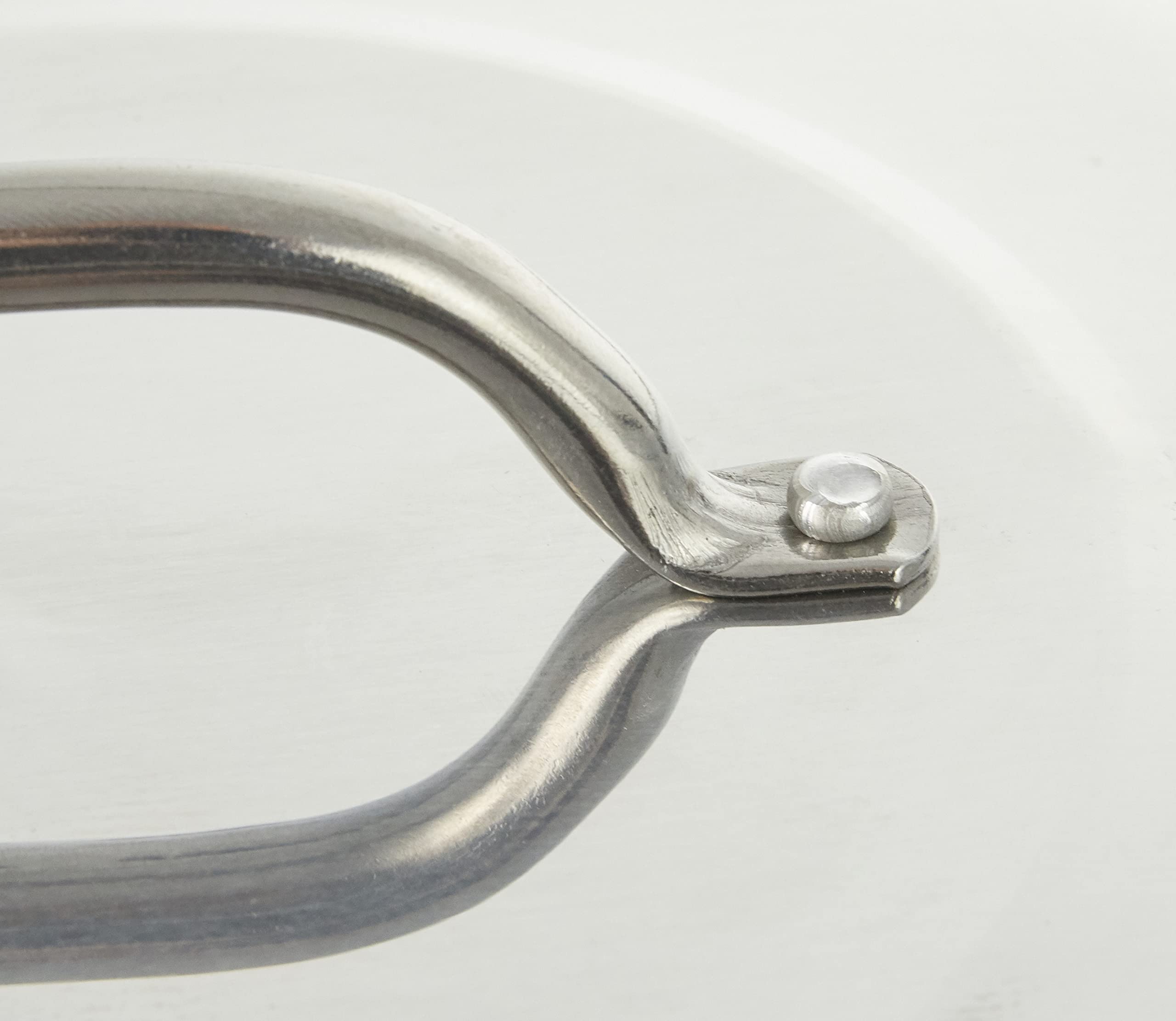 Pentole Agnelli - Couvercle en Aluminium, avec Monture rivetée en Acier Inoxydable, Argent 24 cm Argent Pentole Agnelli - Couvercle en Aluminium, avec Monture rivetée en Acier Inoxydable, Argent 24 cm Argent