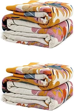 بطانية رمي LUTBM Boho 2 قطعة