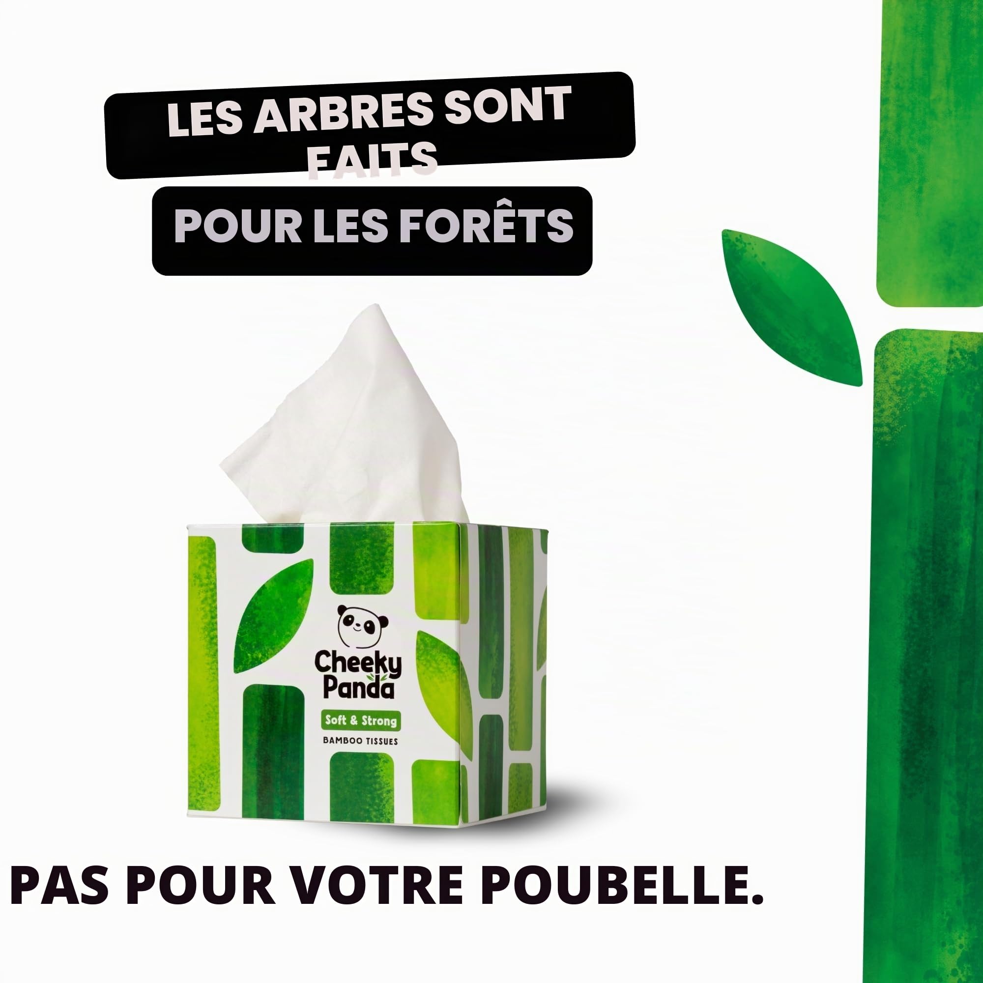 The Cheeky Panda Résistant & Durable (56 unité (Lot de 12))