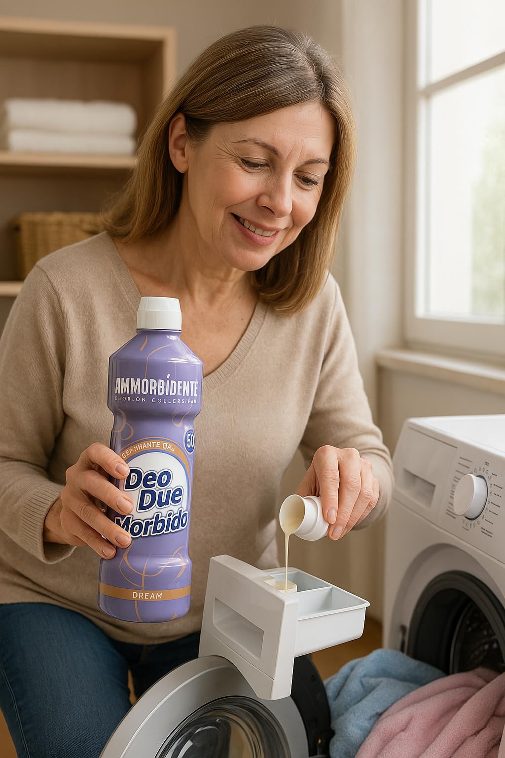 Ammorbidente Concentrato Deo Due Morbido 1L – Profumazioni Dream, Love, Nature e Sky – 3 o 6 Pezzi – 50 Lavaggi x Flacone (6x Ammorbidente Deo Due Morbido Dream 1L – Profumazione Intensa, 50 Lavaggi)