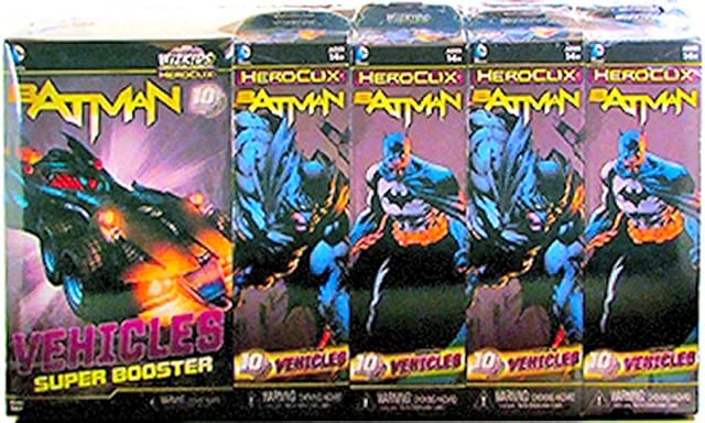 Neca Wizkids Heroclix DC - Batman Brick 9 Boosters (8 Boosters, 1 Superbooster)