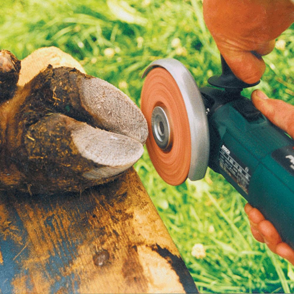 Tarcza superpazurowa 125 mm ziarnistość 30, szeroko wyposażona