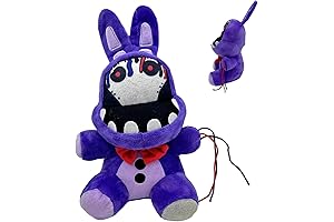 FNAF Withered Purple Bunny Plush