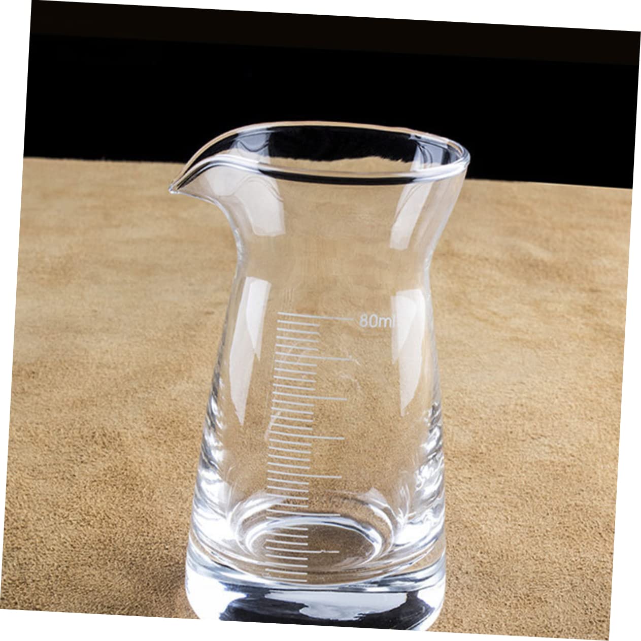 VALICLUD 6pièces Tasses à Mesurer pour Verre avec Graduation Claire pour Mesurer Et Conserver Et Boissons