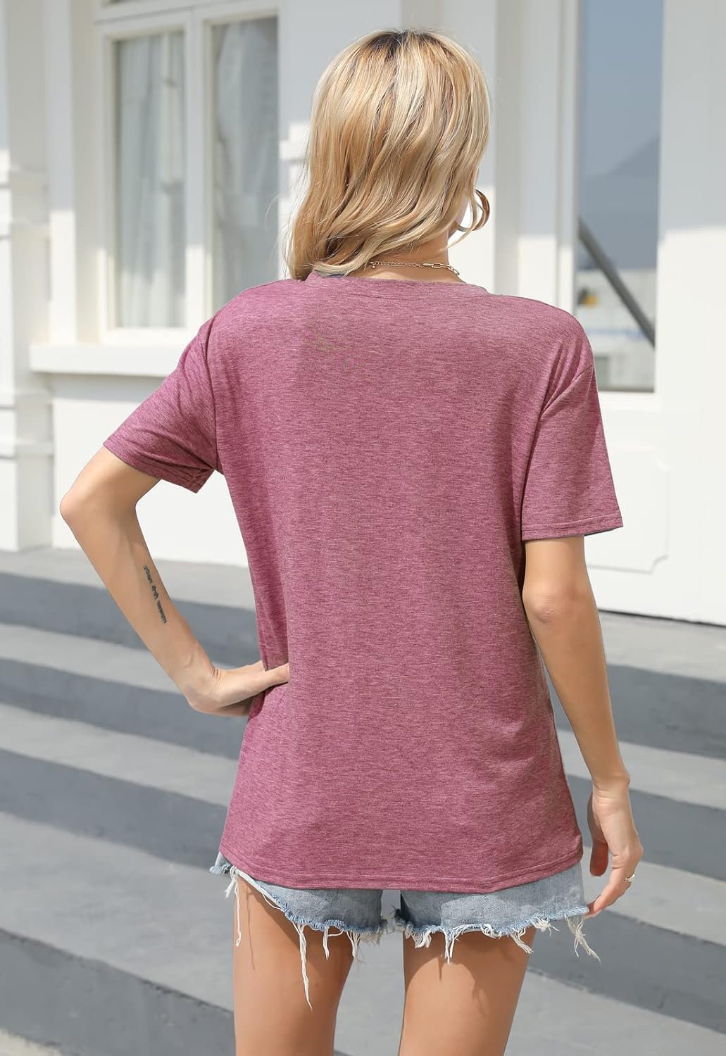 Best Mom Ever Shirts for Women Funny Cute Floral Butterfly Graphic Print Tee Summer Casual Short Sleeve Tops - Image 6