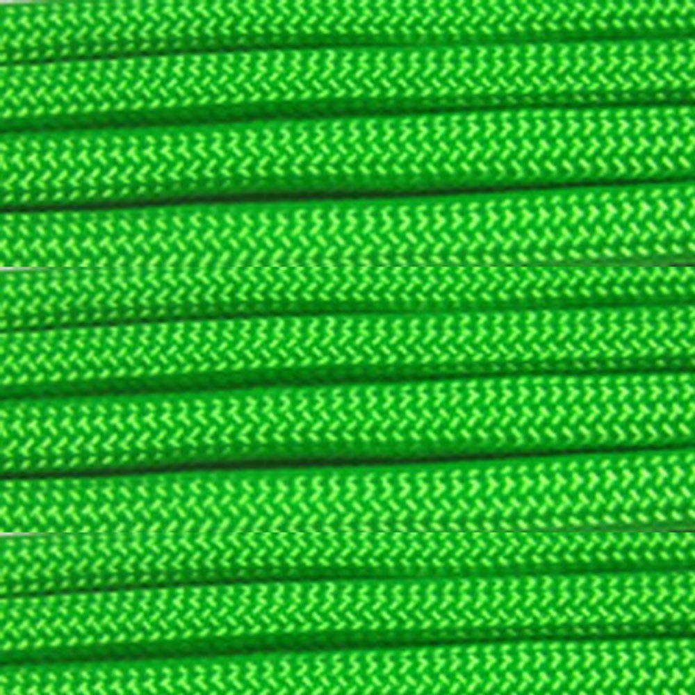 PARACORD PLANET 100 Feet Nylon 550lb Type III 7 Strand Paracord Neon Lime