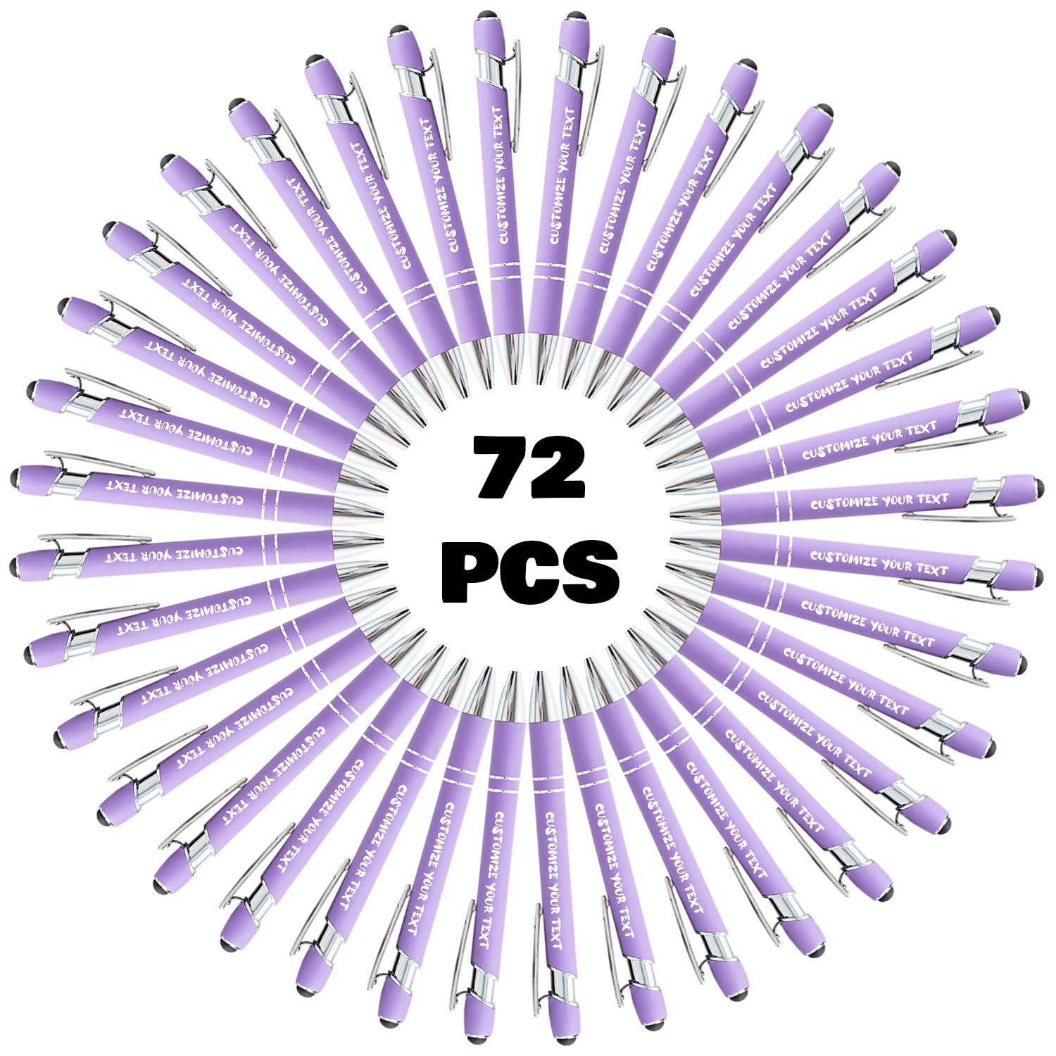 AIFLM Personalized Pens with Name in Bulk Up to 500 Pcs Engraving Ballpoint Pens Set with Your Name Text for Business,Graduation,Wedding,Birthday,Christmas โ image 1