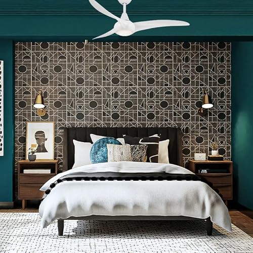 Minka-Aire F844-Wh, Light Wave, 52" Ceiling Fan, White #TOP6