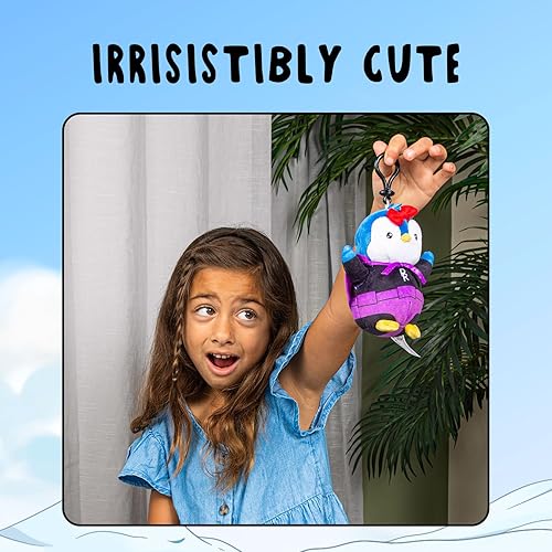 Miniatura 9 de Peluche con clip (Pixie Pie)  Peluche suave de 5.5 pulgadas con clip seguro, animal de peluche coleccionable para personalizar tu mochila, bolsa y