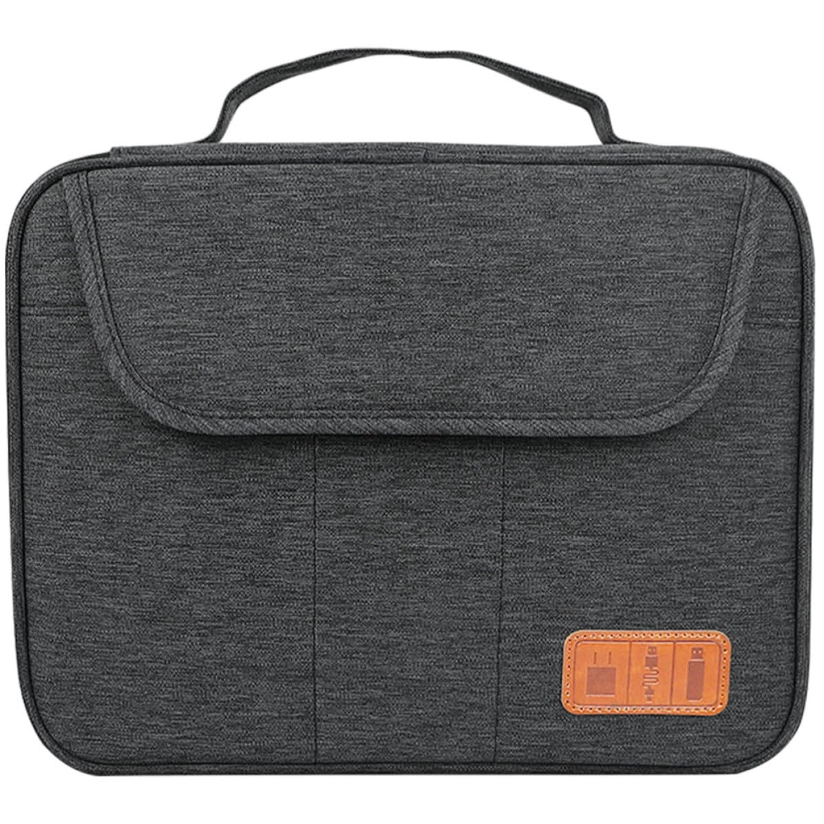 OSALADI Borsa Organizer per Cavi da Viaggio Grande Capacità in Poliestere Doppio Strato e Tasche per Cellulare per Viaggi