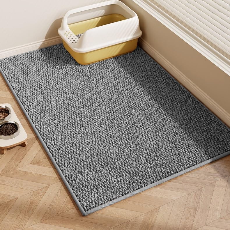 Tapis antidérapant imitation sisal extra large et moelleux pour salon
