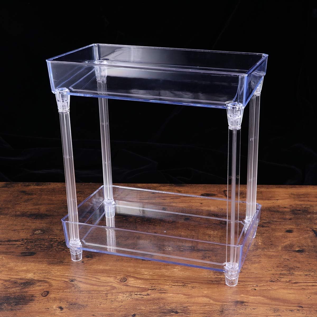 Generic Nologo Bathroom Plastic Storage Stand Rack Bathroom Shelves for Home Household Kitchen