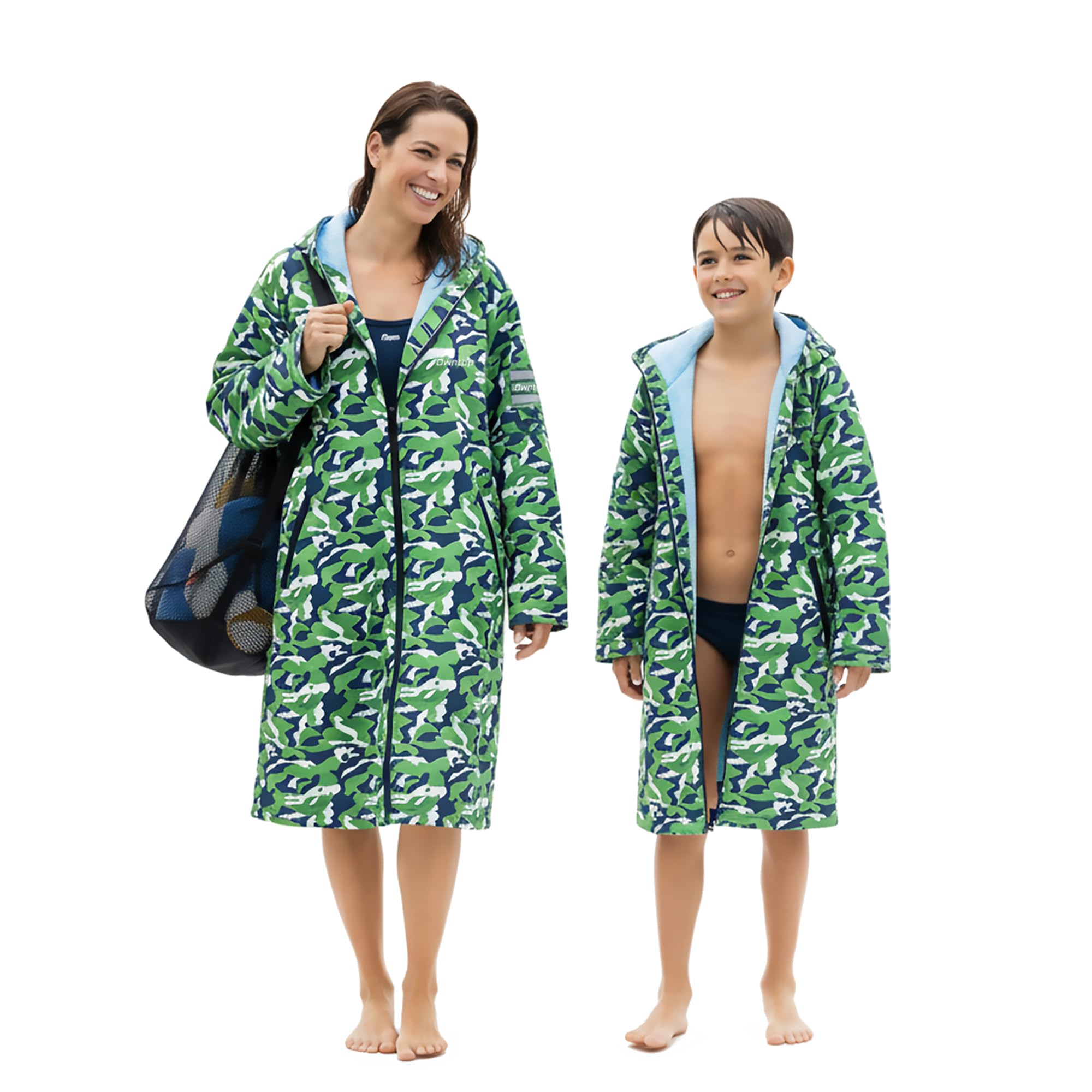 Mountain Warehouse Tidal Poncho De Bain Imperméable Pour Enfant - Tenue De Plage Isotherm Et Coupe-Vent Avec Doublure En Polaire - Idéal Pour L'été, La Plage Bleu Foncé S