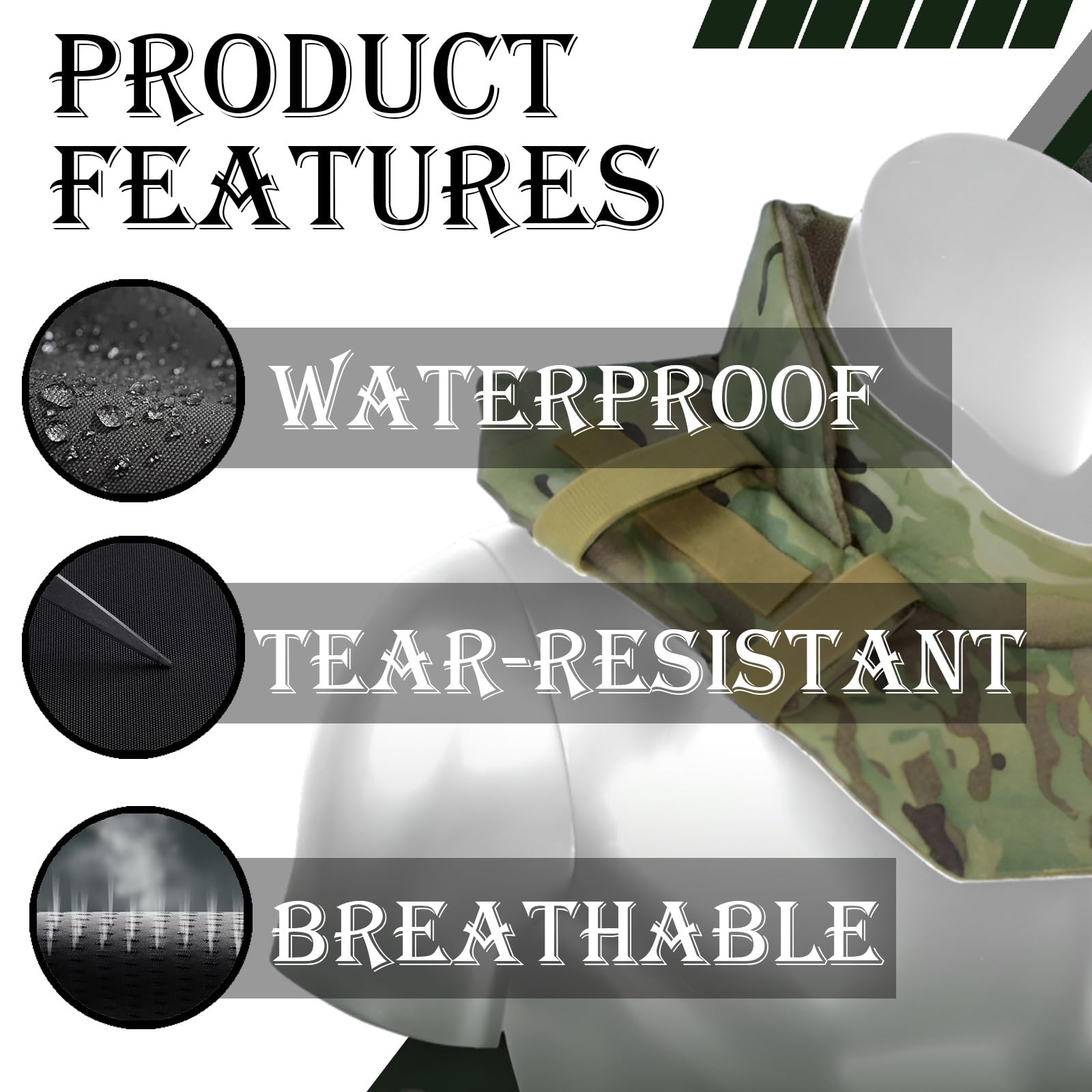 Kit de Protección 3 en 1 para Cuello, Hombros e Ingle con Almohadillas