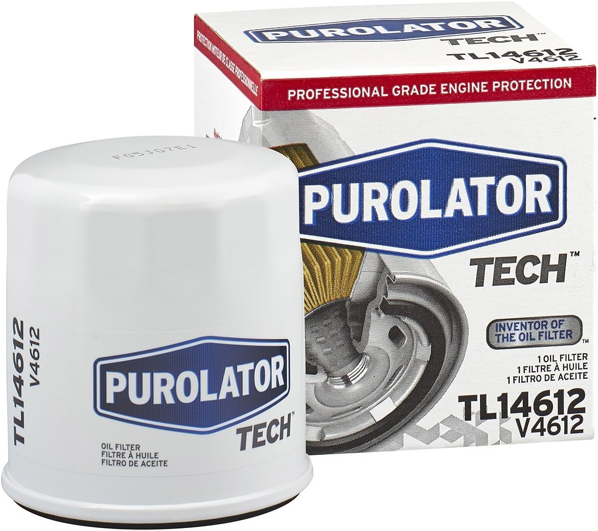 PurolatorTECH Spin On Oil Filter (Pack of 6)