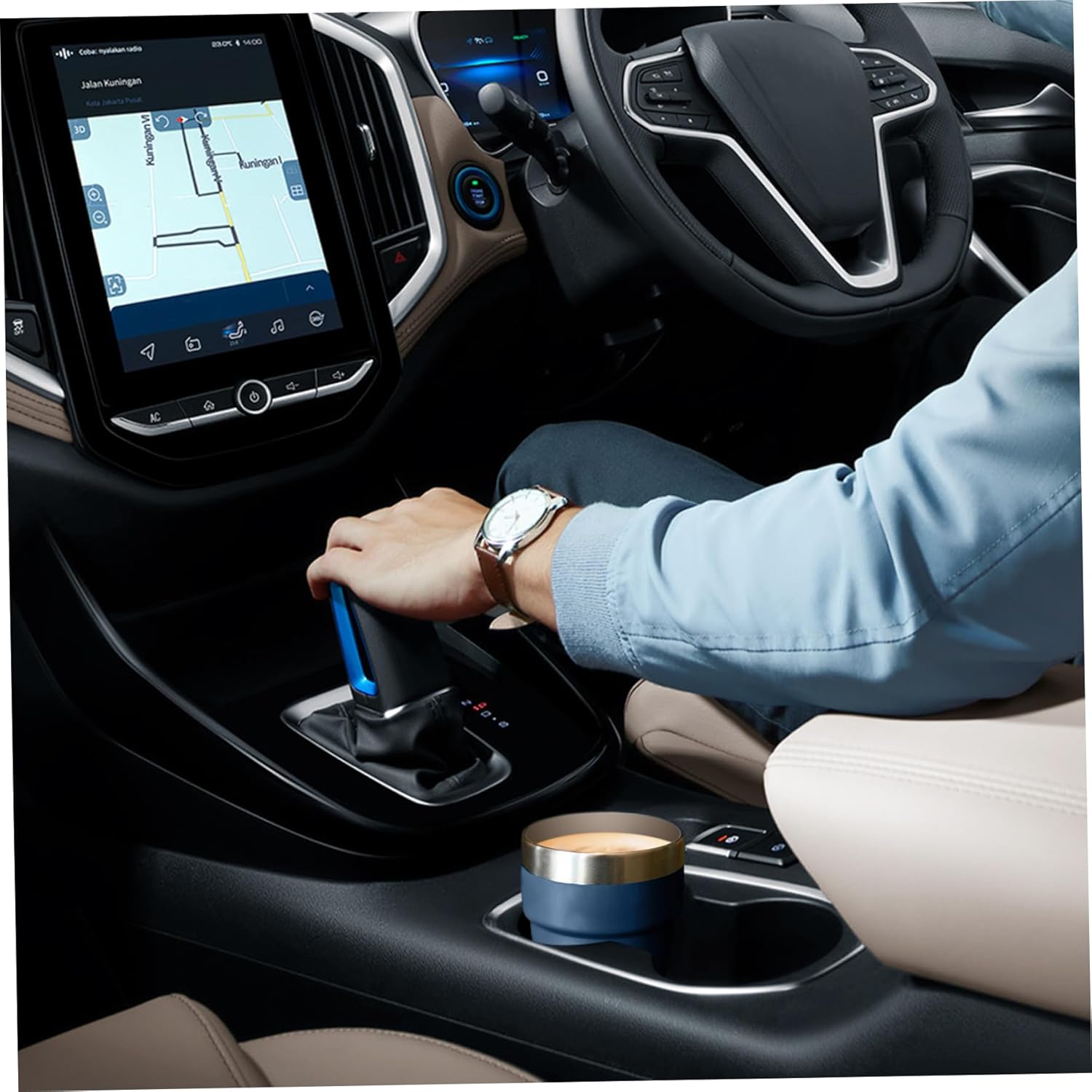 2PCS Stackable Espresso Cups 4oz Stainless Steel Vacuum Insulated Coffee Mugs Easy Clean Small Metal Cups for Espresso Shot Cappuccino Camping Travel - Image 4