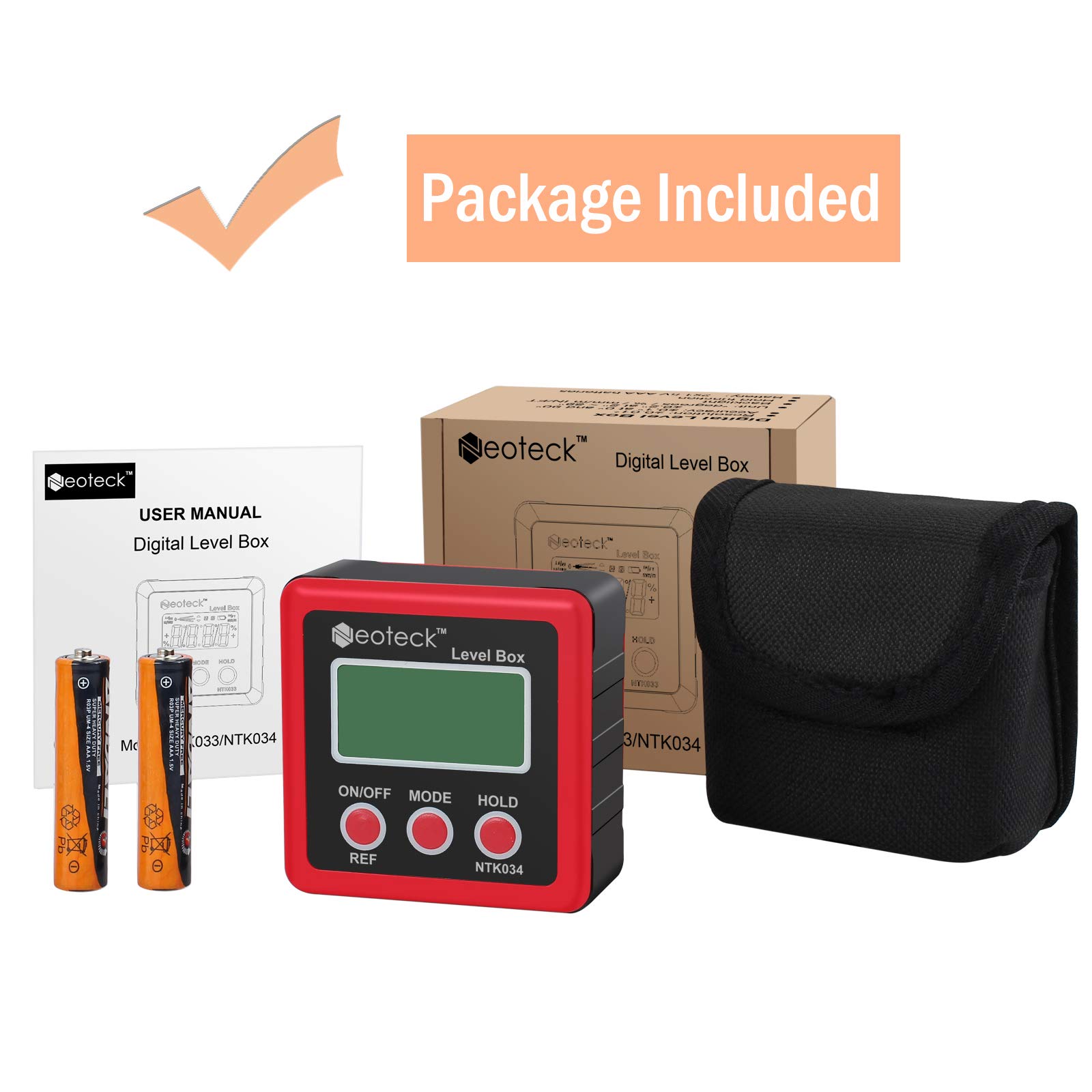 Neoteck Digital Angle Finder - Precision Measurement -7 Neoteck Digital Angle Finder - Precision Measurement -7