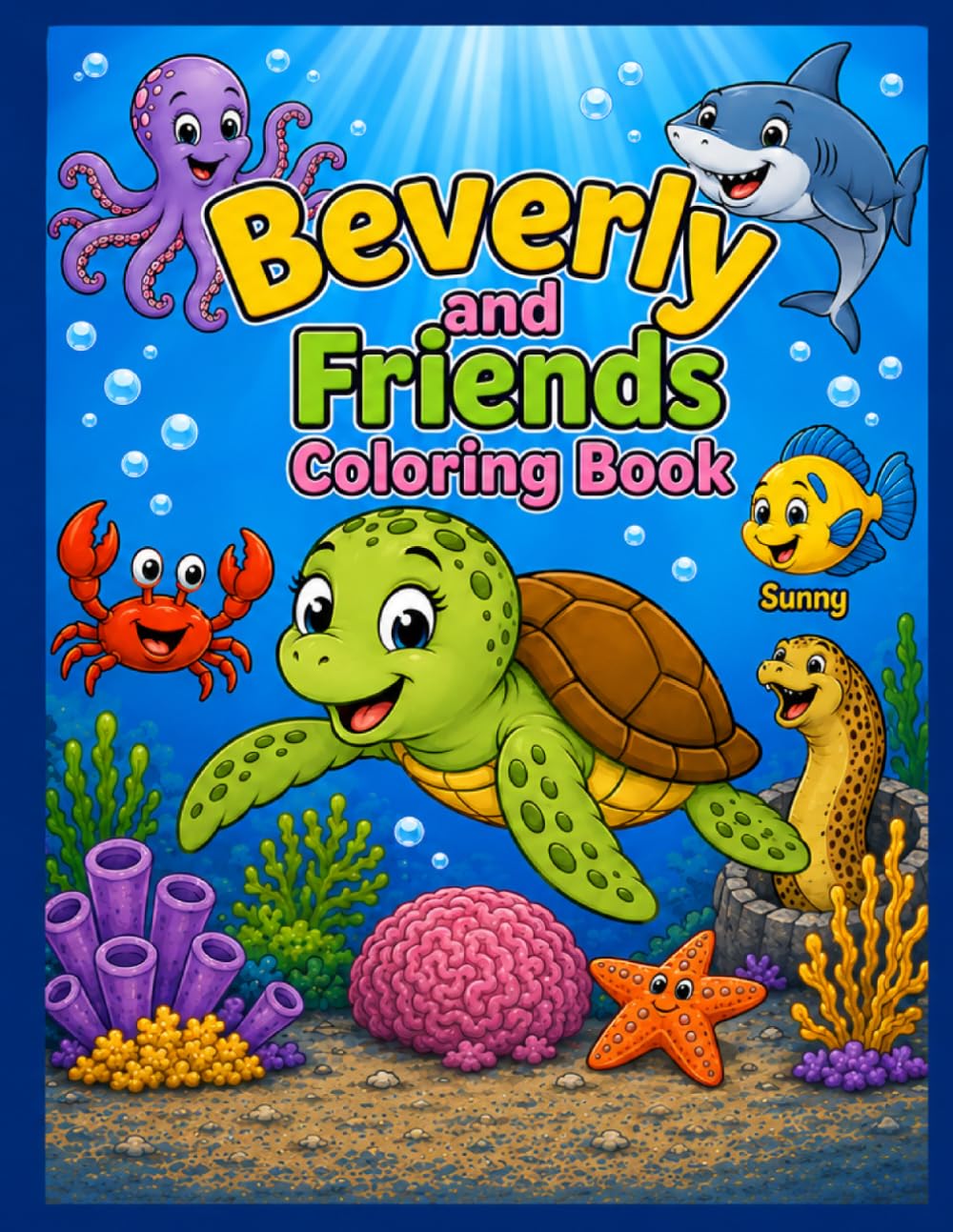 Beverl the Sea Turtle / Coloring Book