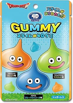Amazon | スクウェア・エニックス ドラゴンクエスト スライムの4Dグミ