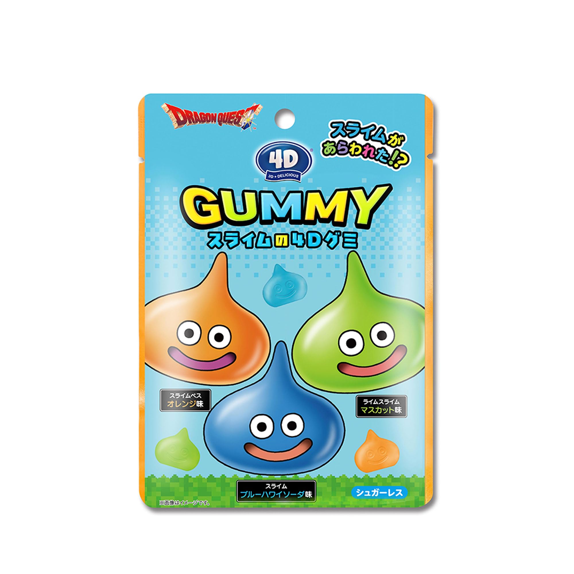 スクウェア・エニックス ドラゴンクエスト スライムの4Dグミ 38g×10袋