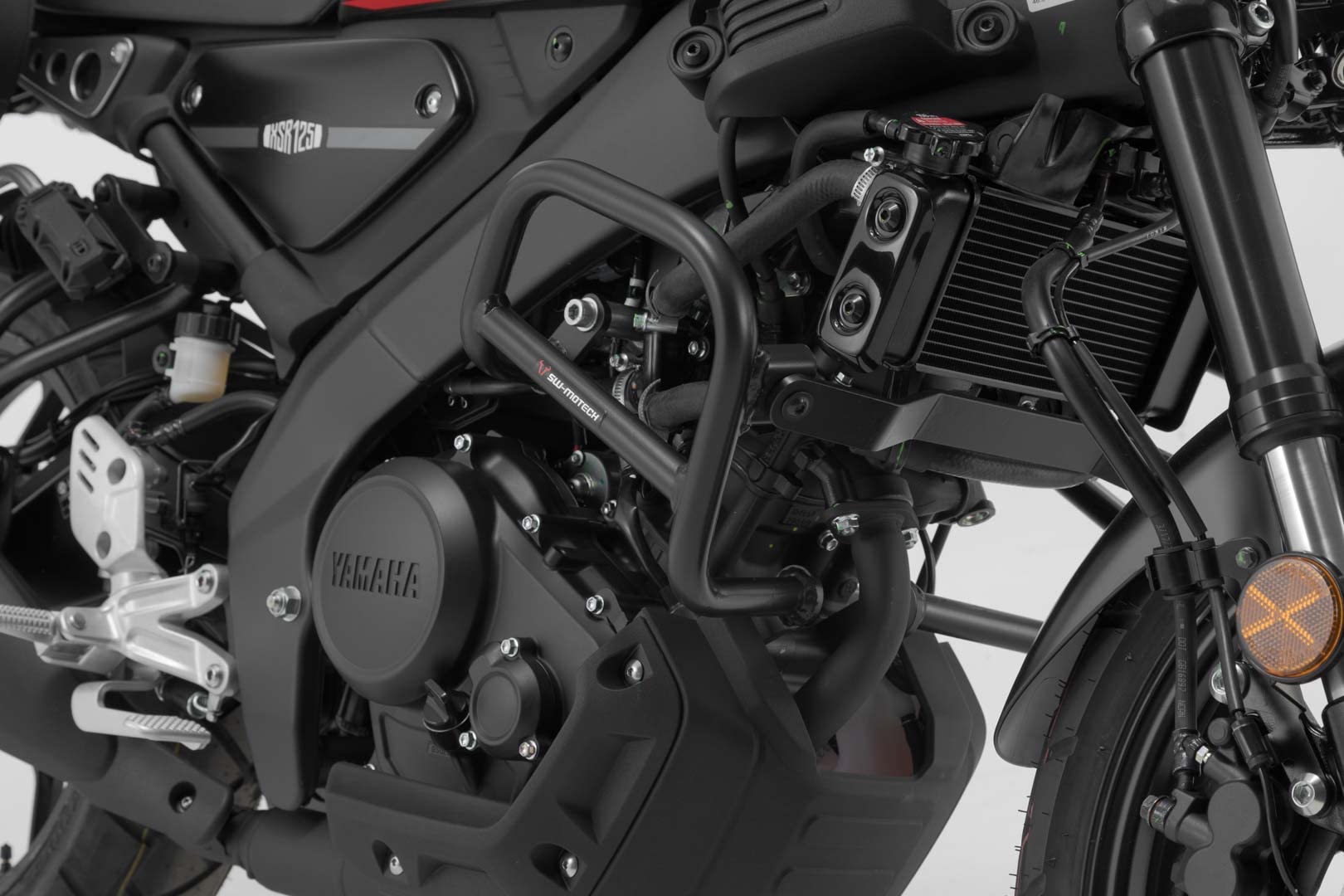 SW-Motech Crash bar - Nero. Yamaha MT-125 (20-) / XSR125 (21-).