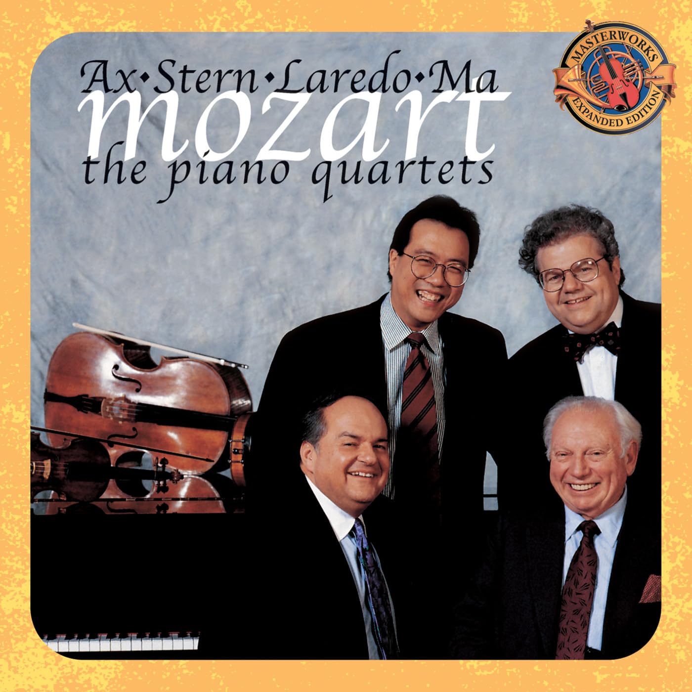 Mozart: Piano Quartets [Audio CD] Ax, Emanuel;Laredo, Jaime;Ma, Yo-Yo; Stern, Isaac