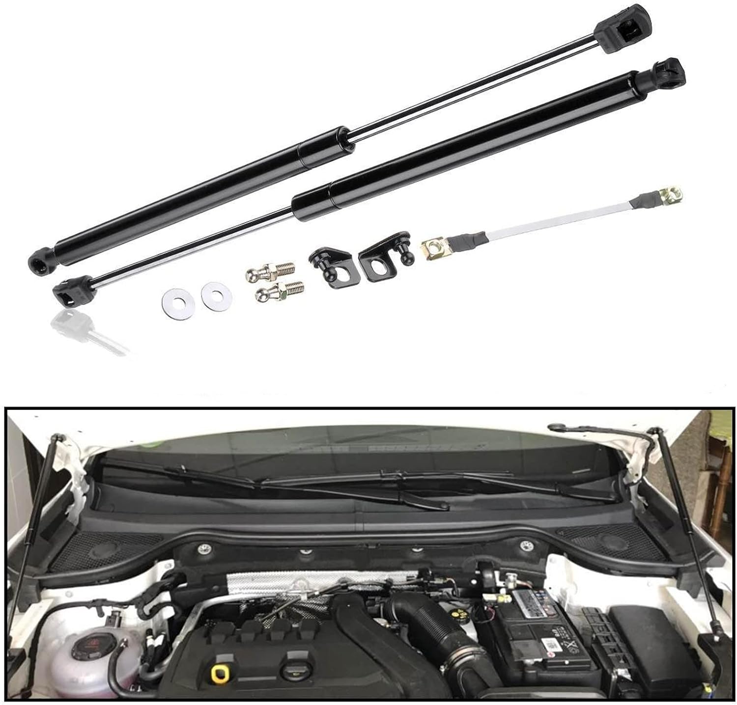 Car Engine Cover Supports Struts Rod Front Bonnet Hood for Mazda for Cx5 Lift Hydraulic Rod Strut Spring Shock Bar Auto Parts