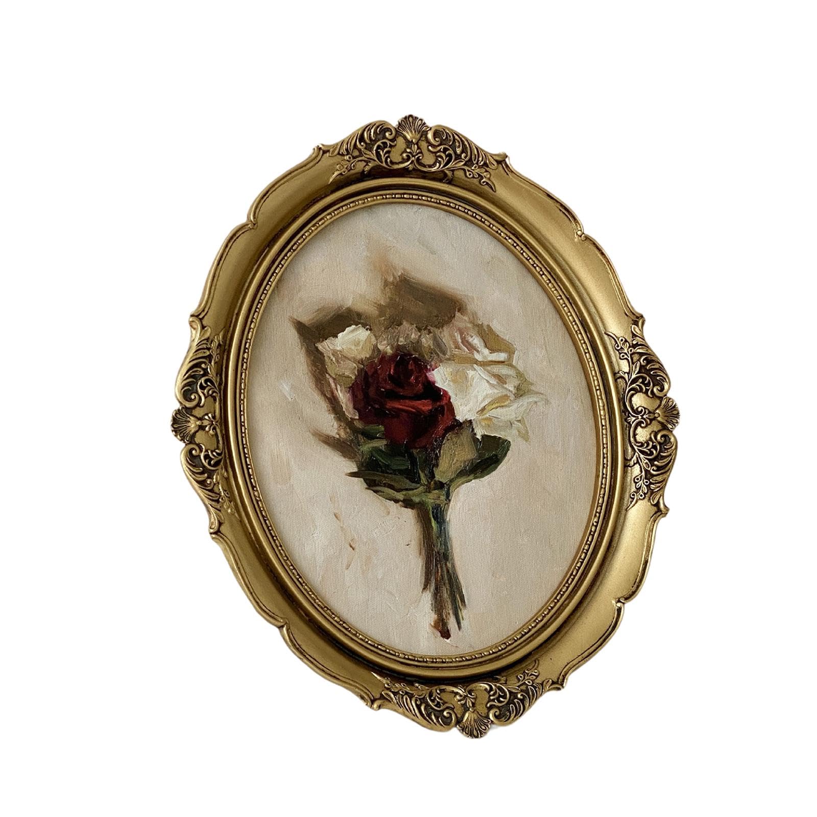 Cadre photo baroque pour mariage et décoration de table suspendue rétro 14 pouces