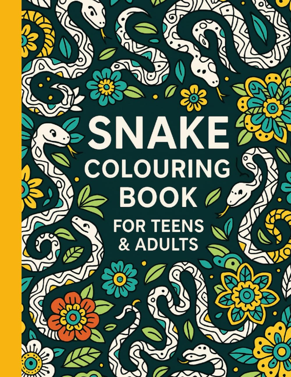 Snake Colouring book