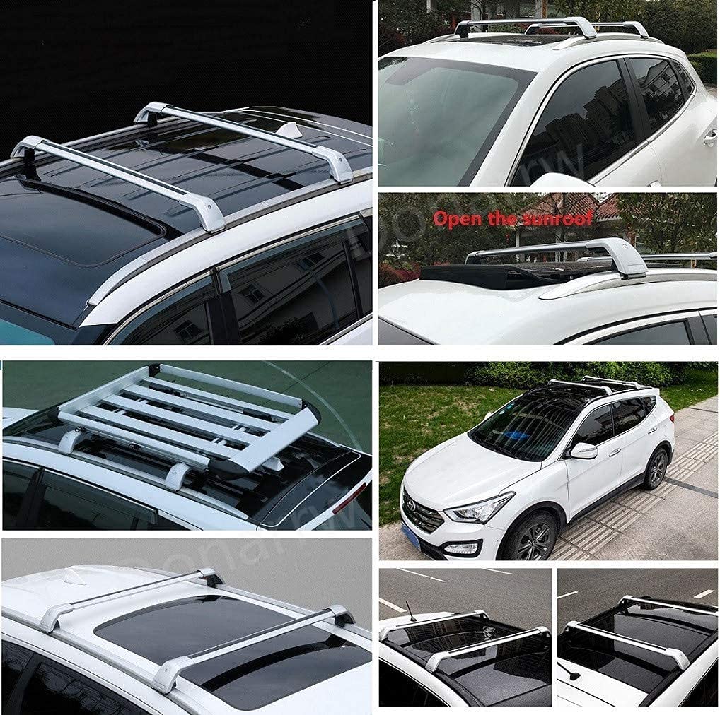 Silver roof Cargo Racks bar for Mitsubishi Outlander 20132018 2019